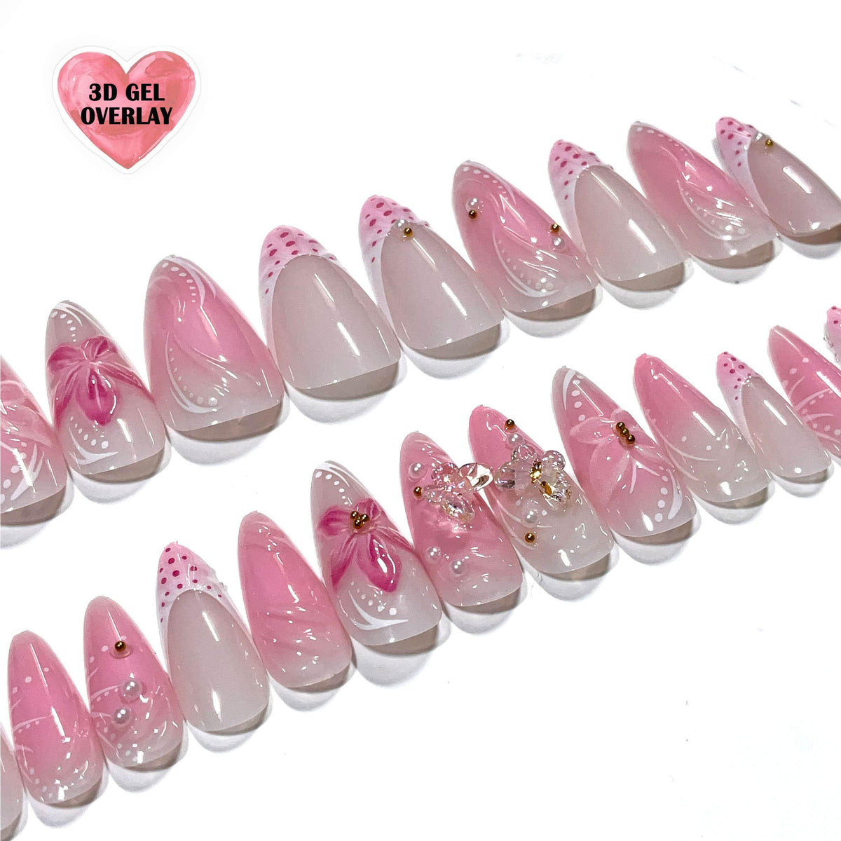 Boujee Beauty Press-on Nails Butterfly