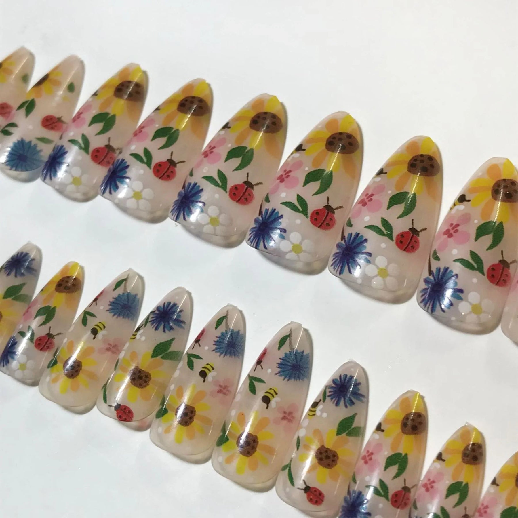 Boujee Beauty Press-on Nails Floral