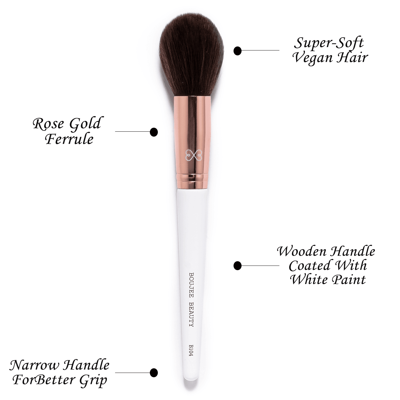 Blush Brush B104 - Boujee Beauty