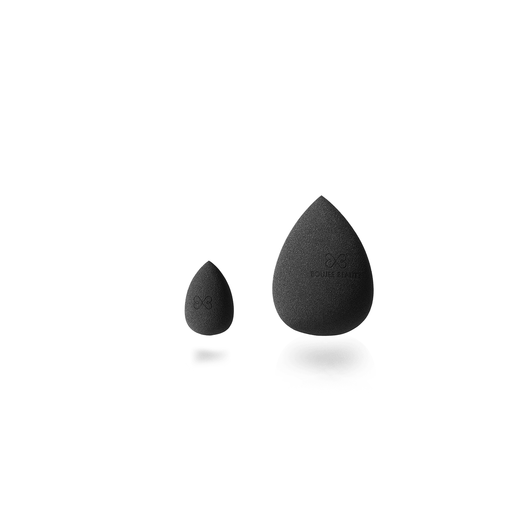 2Pcs Black Makeup Sponge Set - Boujee Beauty