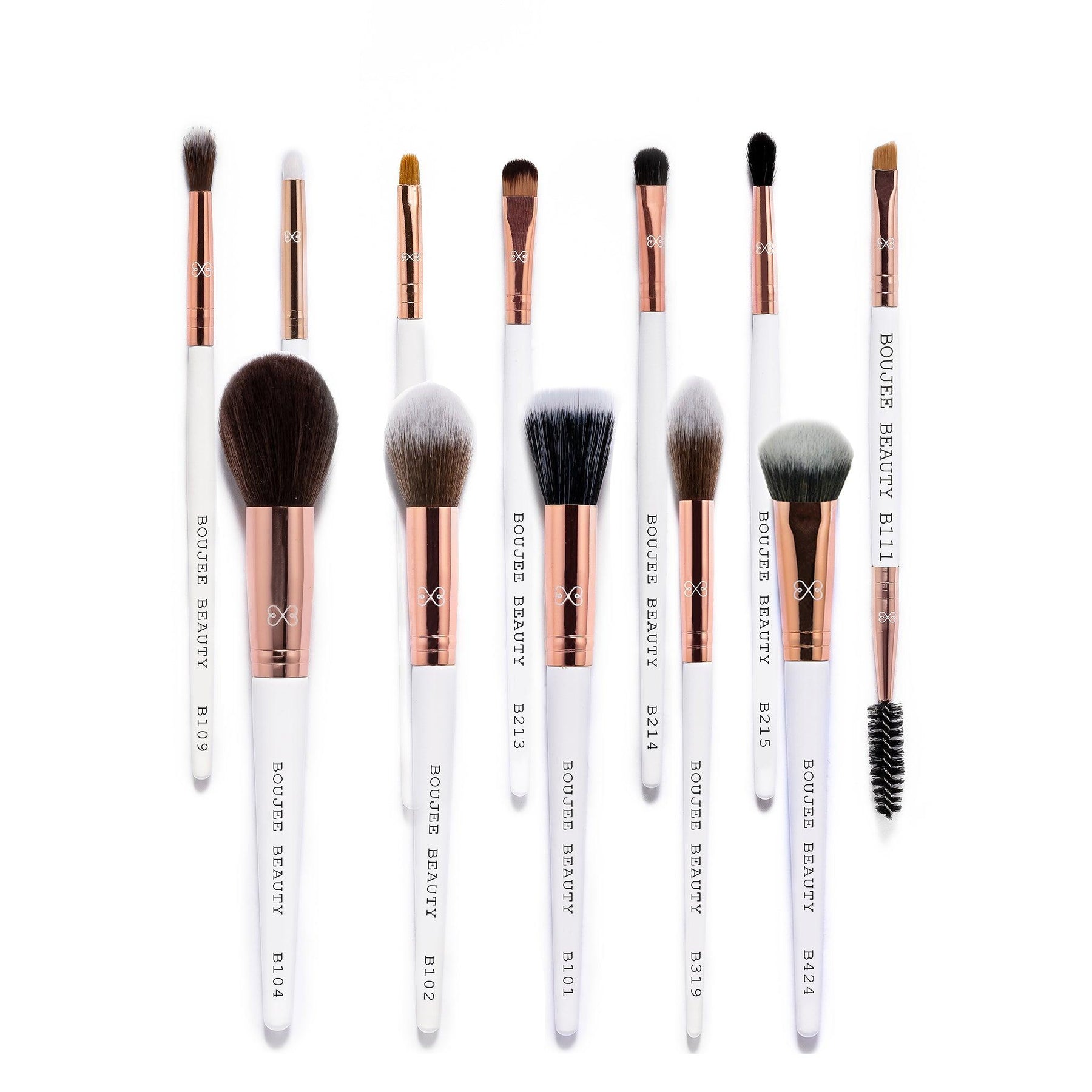 12Pcs Boujee Beauty Makeup Brush set