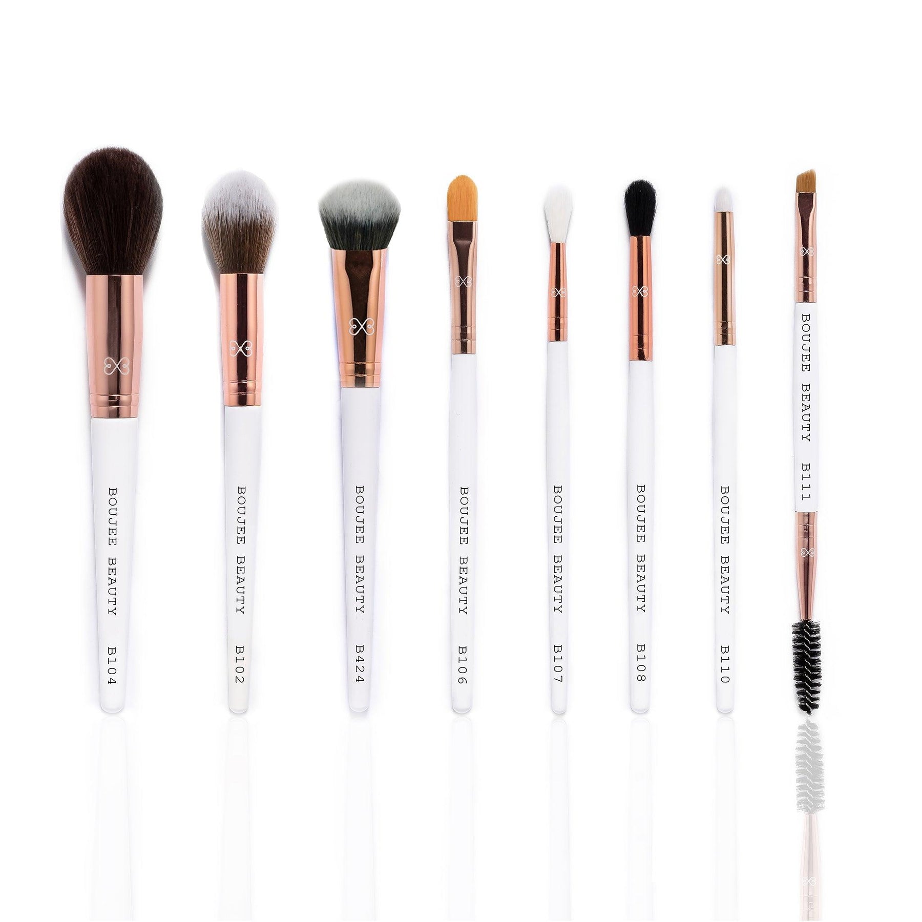 8Pcs Boujee Beauty Makeup Brush set