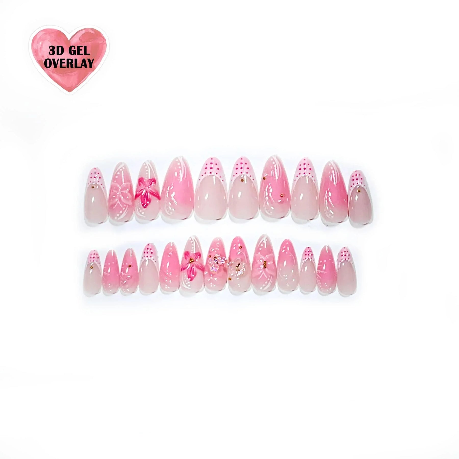 Boujee Beauty Press-on Nails Butterfly