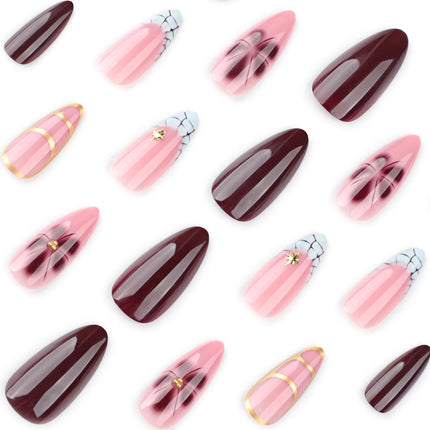 Boujee Beauty Press-On Nails Chocolate