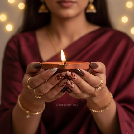 Boujee Beauty Press-On Nails Chocolate