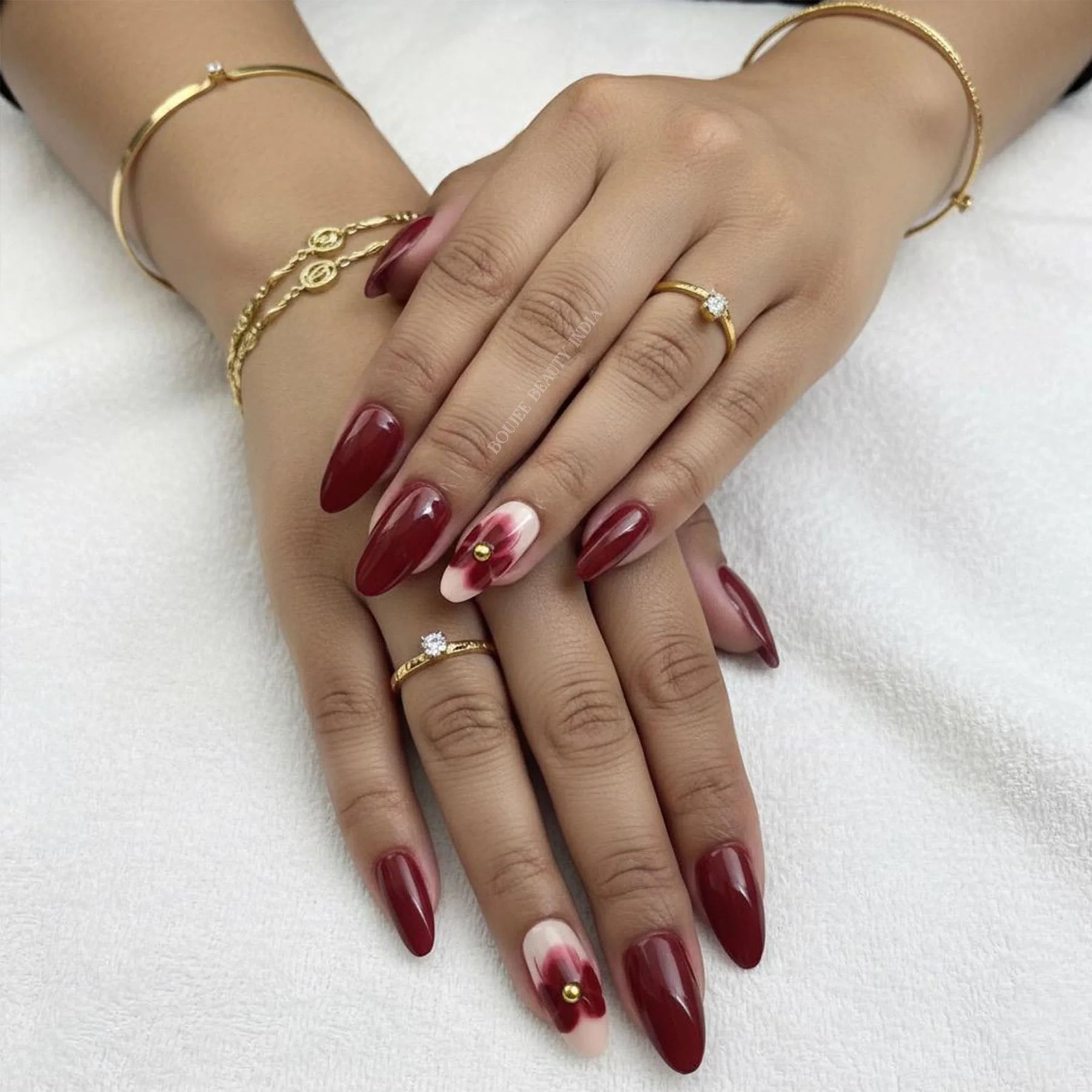 Boujee Beauty Press-On Nails Daisy