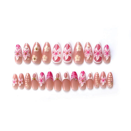 Boujee Beauty Press-On Nails Orchid