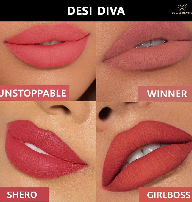 Boujee Beauty Luxe Matte Mini Liquid Lipstick Combo