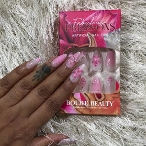 Boujee Beauty Press-on Nails Butterfly