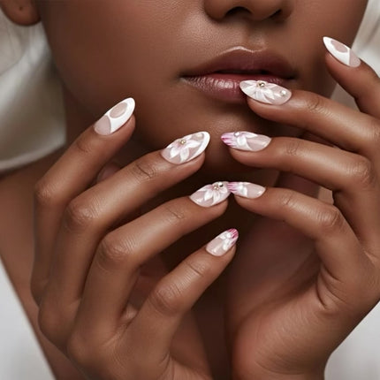 Boujee Beauty Press-On Nails Orchid