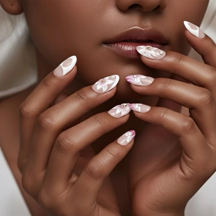 Boujee Beauty Press-On Nails Orchid