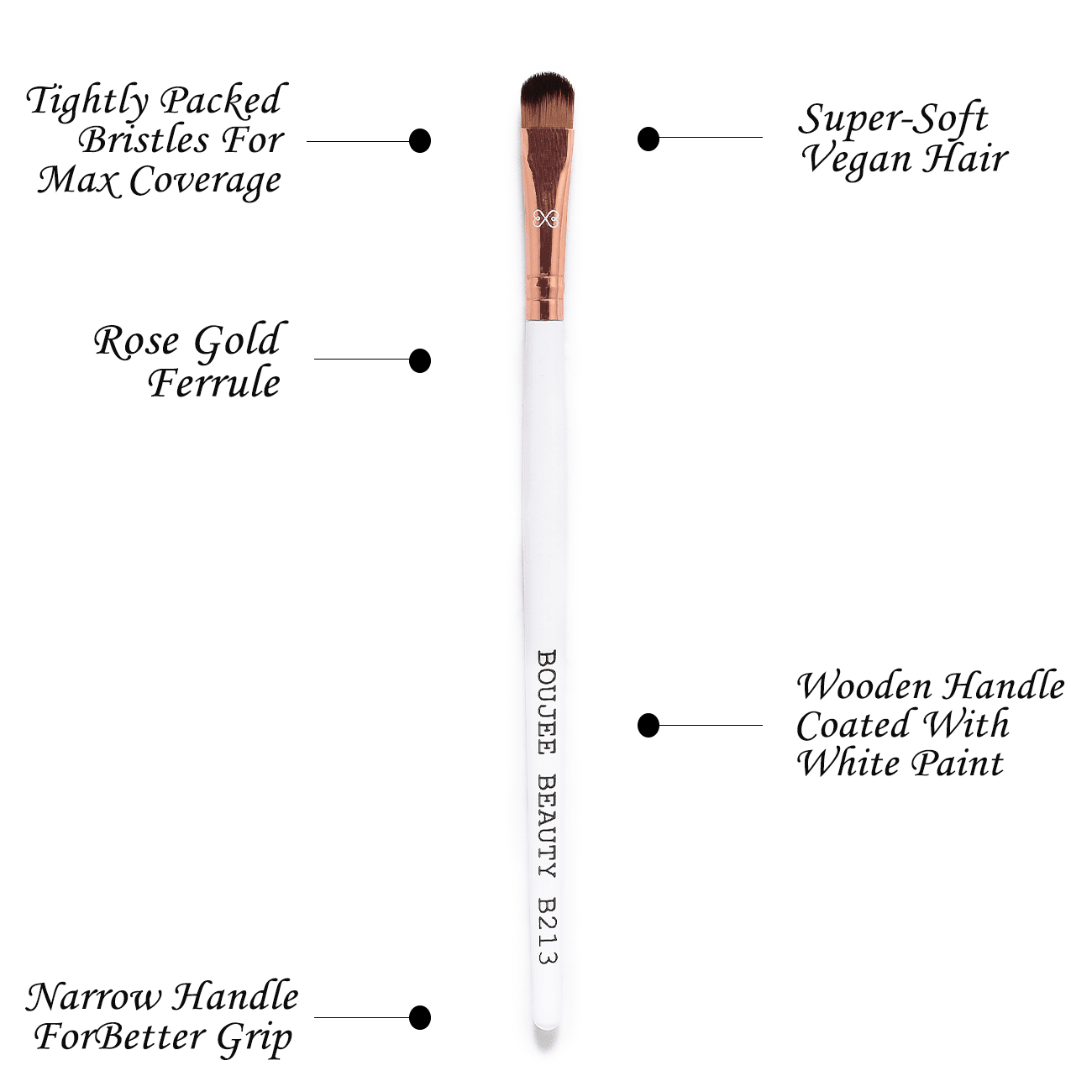 Fool Proof Cut Crease Brush - Boujee Beauty