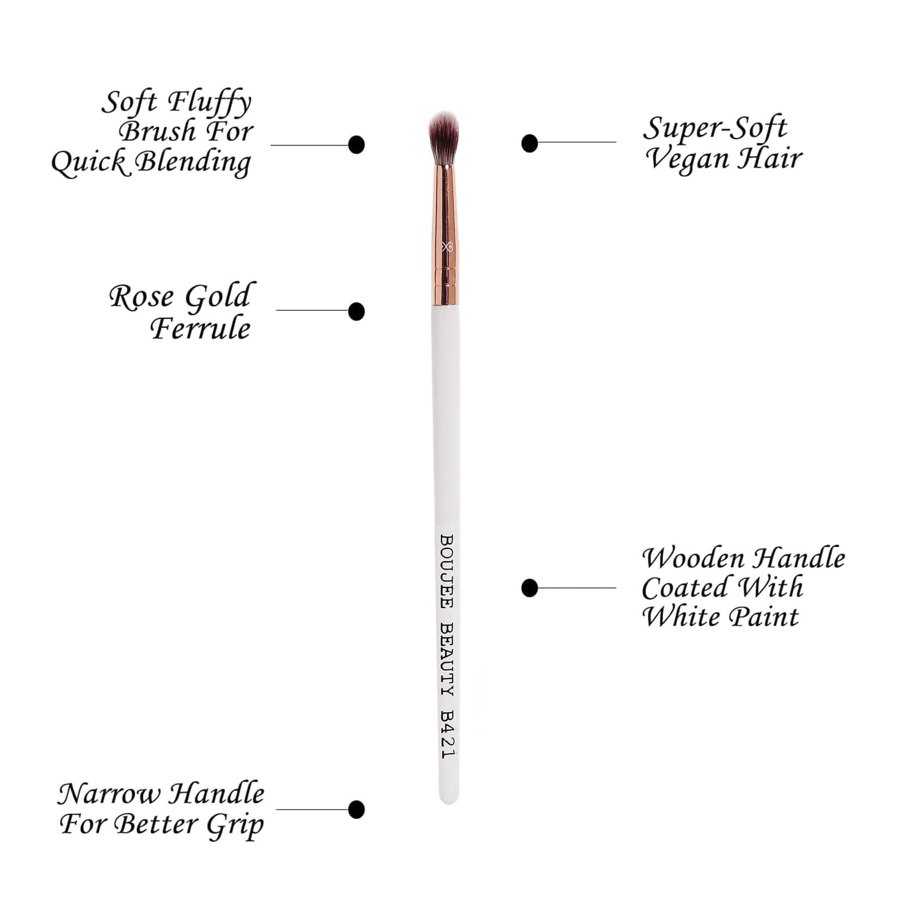 Small Blending Brush B421 - Boujee Beauty