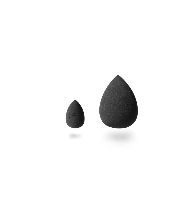 2Pcs Black Makeup Sponge Set - Boujee Beauty