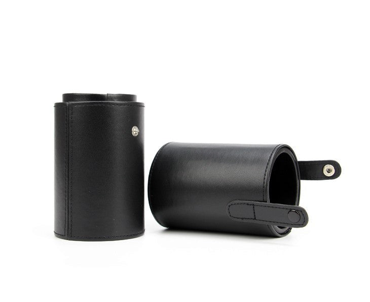 Cylindrical Makeup Brush Holder - Travel Case - Boujee Beauty