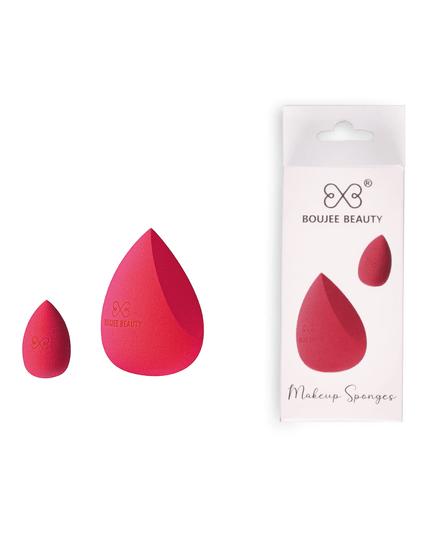 2Pcs Pink Makeup Sponge Set - Boujee Beauty